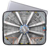 Der große Hadron-Collider Laptopschutzhülle (Vorderseite)
