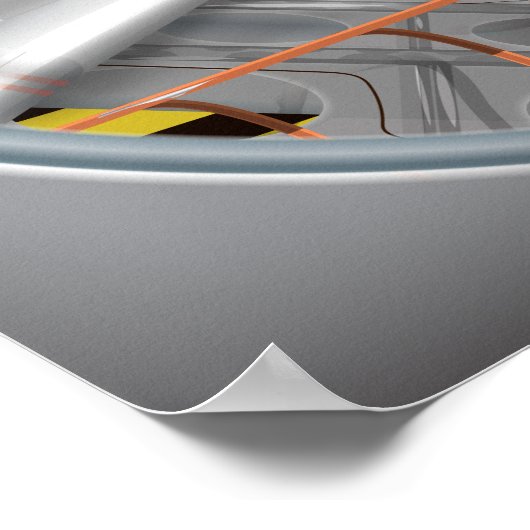 Der große Hadron-Collider Poster (Ecke)