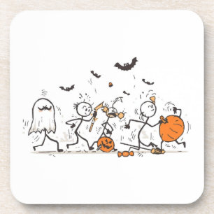 Der große Halloween-Süßigkeiten-Kampf – Spielzeug- Getränkeuntersetzer