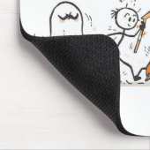 Der große Halloween-Süßigkeiten-Kampf – Verspielte Mousepad (Ecke)