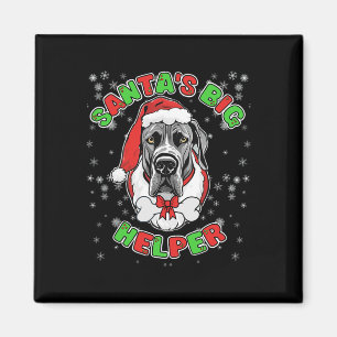 Der große Helfer des Weihnachtsmanns, Großer Däne, Magnet