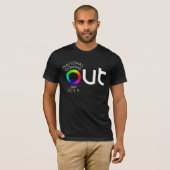 Der große HERAUS Dunkelheits-T - Shirt (Vorne ganz)