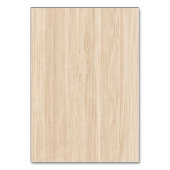 Der große Hokusai Wave Bamboo-Holzstil Tischnummer (Rückseite)