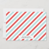 DER GROSSE IN ROT | ERSTER GEBURTSTAG EINLADUNG (Rückseite)