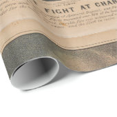 Der große Kampf in Charleston im Zivilen Krieg von Geschenkpapier (Rolleneckpunkt)