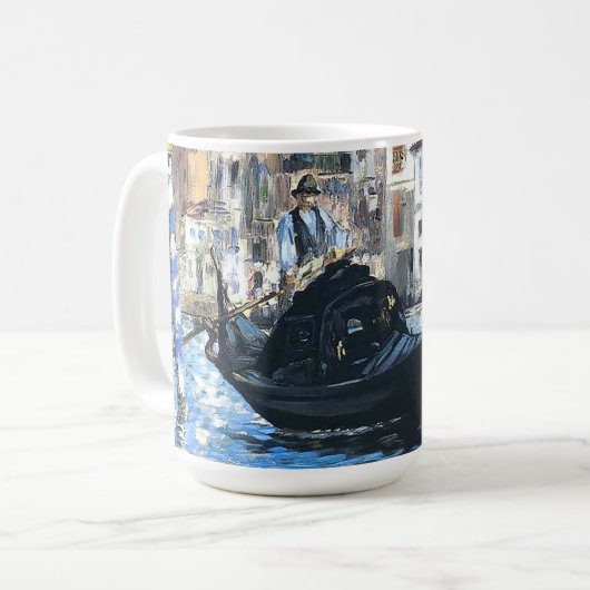 Der große Kanal von Venedig Edouard Manet Kaffeetasse (Vorderseite Links)
