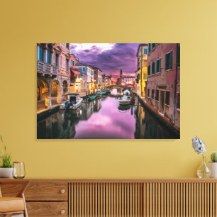 Der Große Kanal von Venedig Leinwanddruck