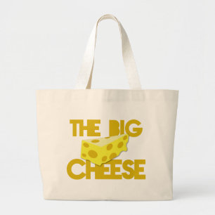 Der GROSSE KÄSE! Chef Jumbo Stoffbeutel
