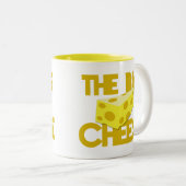Der GROSSE KÄSE! Chef Zweifarbige Tasse (VorderseiteRechts)