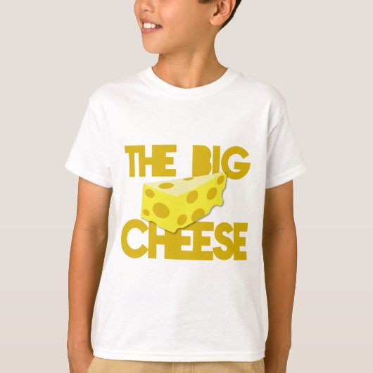 DER GROSSE KÄSE der Chefentwurf mit Käse! T-Shirt (Vorderseite)