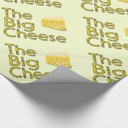 Der große Käse Geschenkpapier (Ecke)