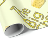 Der große Käse Geschenkpapier (Rolleneckpunkt)
