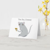 Der große Käse Karte (Gelbe Blume)