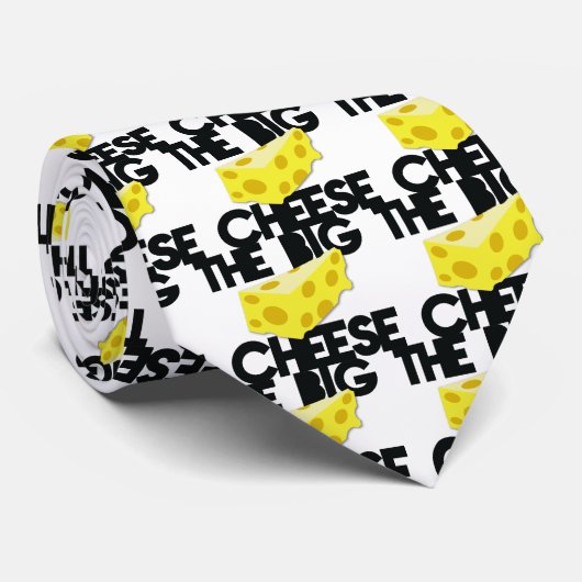 Der GROSSE KÄSE! Krawatte (Gerollt)