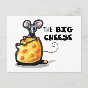 Der große Käse Postkarte