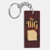 Der große Käse Schlüsselanhänger (Vorderseite links)