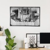 Der große Khan in Peking Poster (Heimbüro)