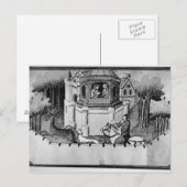 Der große Khan in Peking Postkarte (Vorne/Hinten)