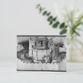 Der große Khan in Peking Postkarte (Stehend Vorderseite)