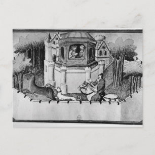 Der große Khan in Peking Postkarte