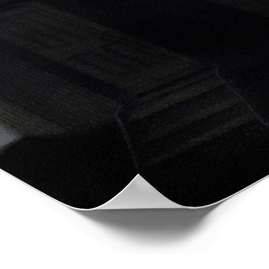 Der Große Komet von 1881 Poster (Ecke)