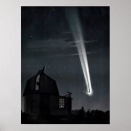 Der Große Komet von 1881 Poster