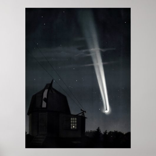 Der Große Komet von 1881 Poster (Vorne)