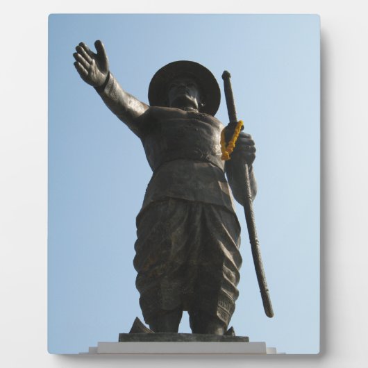 Der Große König Anouvong ... Vientiane, Laos Fotoplatte (Vorderseite)