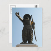 Der Große König Anouvong ... Vientiane, Laos Postkarte (Vorne/Hinten)