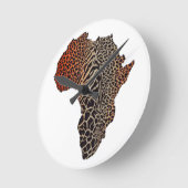 DER GROSSE KONTINENT RUNDE WANDUHR (Winkel)