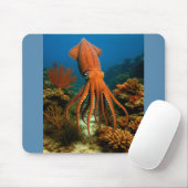 Der große Kopffüßer Mousepad (Mit Mouse)