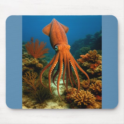 Der große Kopffüßer Mousepad (Vorne)