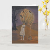 Der große Kürbis Karte (Gelbe Blume)