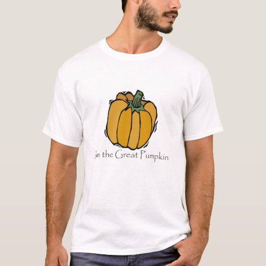 der große Kürbis T-Shirt (Vorderseite)