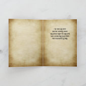 Der große Kürbiskuchen, Niedlicher Halloween-Gruß Karte (Innenseite)