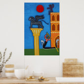 Der große Löwe von Venedig 2006 Poster (Küche)