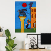 Der große Löwe von Venedig 2006 Poster (Heimbüro)