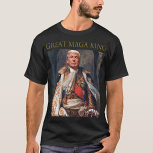 Der große Maga King Spaß Trump Ultra Maga King T-Shirt
