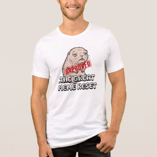 Der große Meme-Reset Langweilige Nacktmullratte Tri-Blend Shirt