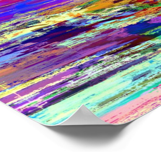 Der große Ozean der Zeit Poster (Ecke)