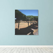 Der große Palastra Leinwanddruck (Insitu (Holzboden))