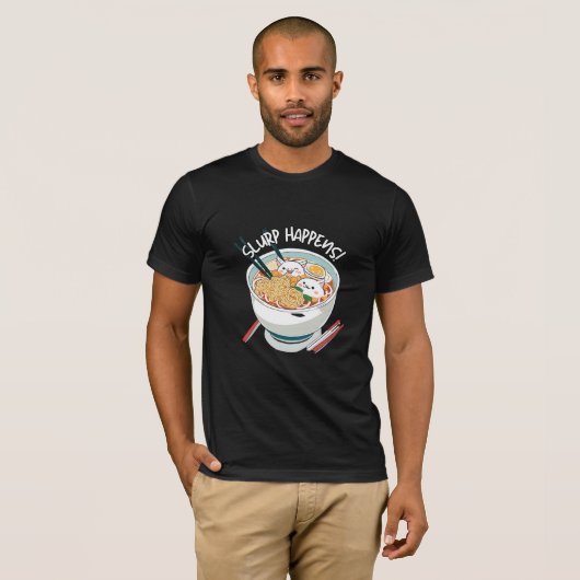 Der große Ramen Slurp! T-Shirt (Vorne ganz)