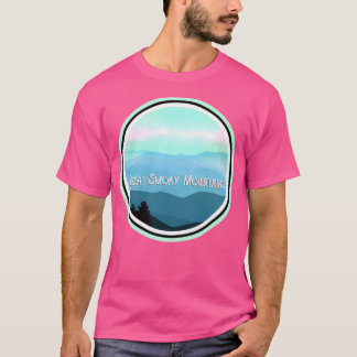 Der große rauchige Berg Baseballschlamm T-Shirt