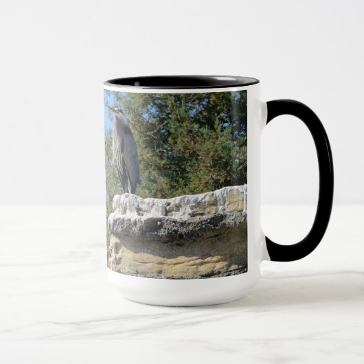 Der große Reiher Tasse (Rechts)