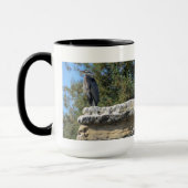 Der große Reiher Tasse (Links)