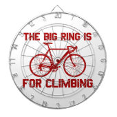 Der große Ring ist für das Klettern Dartscheibe (vorne)