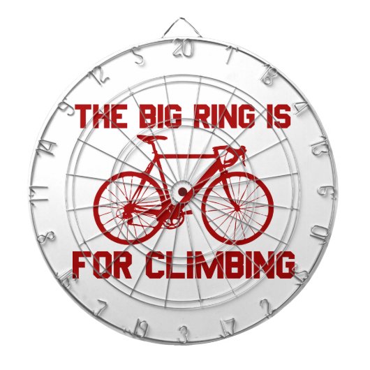 Der große Ring ist für das Klettern Dartscheibe (vorne)
