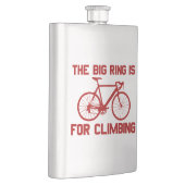 Der große Ring ist für das Klettern Flachmann (Rechts)