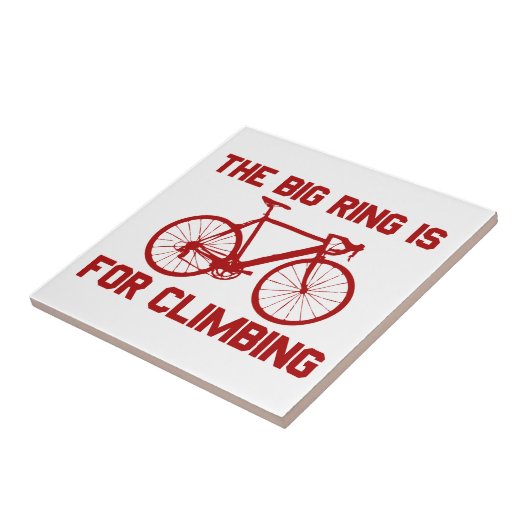 Der große Ring ist für das Klettern Fliese (Seite)