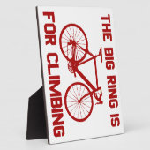 Der große Ring ist für das Klettern Fotoplatte (Seite)